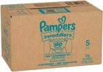 Pampers Diapers - Swaddlers 360° - Size 5, 116 Count, up to 100% Leakproof Comfy Dry Fit, Designed for Easy Changes, Pull On Baby Diaper (Packaging May Vary) - Image 15