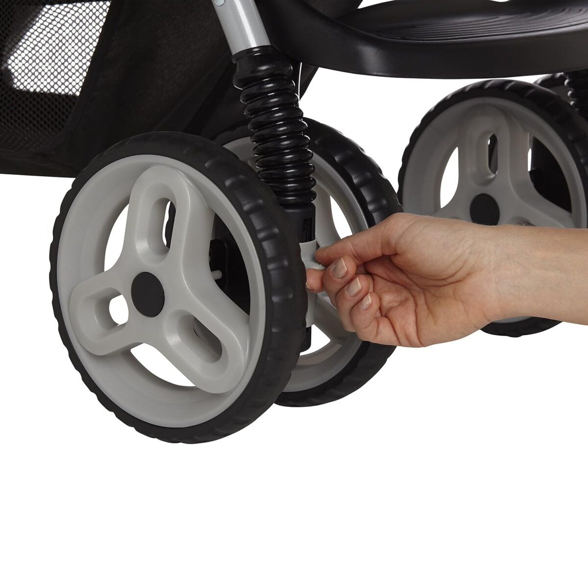 Graco DuoGlider Double Stroller | Lightweight Double Stroller with Tandem Seating, Glacier - Image 12