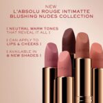 Lancôme L'Absolu Rouge Intimatte Hydrating Matte Lipstick - Buildable & Lightweight Formula with a Soft Matte Finish - Up To 12HR Comfort - Image 6