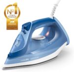 Philips Perfect Care 3000 Series Steam Iron - 1250 W power, 40 g/min continuous steam, 200 g steam boost, 300 ml water tank, blue (DST3031/20) - Image 3