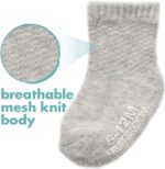 Fruit of the Loom All Weather Baby & Toddler Socks - Cotton Crew Socks with Grips for Boys, Girls and Unisex - Image 3