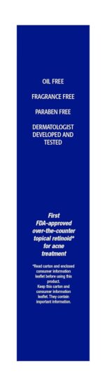 TARO Adapalene 0.1% USP Gel, Paraben Free, Retinoid Acne-Prone Facial Treatment for Sensitive Skin, Prescription Strenght (1.6) - Image 5