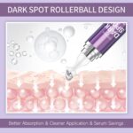 HANYWIL Dark Spot Remover for Face and Body, Dark Spot Corrector Serum, Age Spot Sun Spot Freckles Brown Spot Remover, Melasma Treatment, Skin Care Face Serum with Roller - Image 7