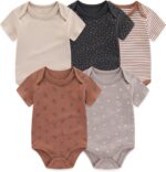 Unisex Baby Boy Girl Bodysuits Sets 20 Pack Cotton Casual New Born Clothes Comfort Infant Outfit Essentials - Image 3