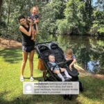 Jeep Destination Ultralight Side x Side Double Stroller, Midnight - Image 8