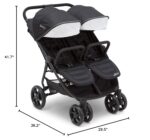 Jeep Destination Ultralight Side x Side Double Stroller, Midnight - Image 10