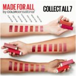 Maybelline Color Sensational Made for All Lipstick, Crisp Lip Color & Hydrating Formula, Ruby For Me, Red, 1 Count - Image 8