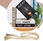 Decorative Books for Home Decor, Set of 4 Fake Books with Wood Bead Tassel, Aesthetic Bookshelf Decor for Living Room, Office, Bedroom, Coffee Table Decoration, Modern Stacked Display - Image 5
