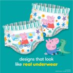 Pampers Training Pants - Easy Ups Girls & Boys - Size 5T-6T, 84 Count, Peppa Pig Potty Underwear (Packaging May Vary) - Image 8