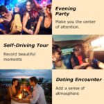 Body Shimmer Oil, Glistening Bronze Natural Glow Luminizer, Long Lasting Waterproof Moisturizing Liquid Illuminator Highlighter Makeup for a Sun-Kissed Glow, Brush Include, 1oz, Medium - Image 7