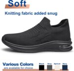 Mens Walking Shoes Slip on Lightweight Running Shoes Workout Athletic Tennis Shoes Gym Sneakers - Image 5