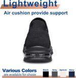 Mens Walking Shoes Slip on Lightweight Running Shoes Workout Athletic Tennis Shoes Gym Sneakers - Image 7