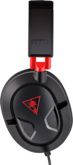Turtle Beach Recon 50 Wired Gaming Headset - PC, Mac, PS4, PS5, Xbox Series X|S & Xbox One, & Mobile/Tablet with 3.5mm Removable Mic, 40mm Speakers, & In-line Controls – Black - Image 9