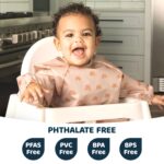 Tiny Twinkle Mess Proof Baby Bib,Waterproof Smock Baby Bib for Eating,Machine Washable Long Sleeve Bib,Baby Led Weaning,Toddler Bib,BLW Supplies(Boho Rainbow, Small 6-24 Months) - Image 8