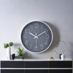 jomparis Wall Clock 12 Inch Non-Ticking Silent Battery Operated Round Wall Clock Modern Elegant Simple Style Decor Clock for Home/Office/School/Kitchen/Bedroom/Living Room - Image 9
