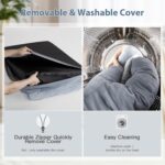 WNPETHOME Giant Dog Bed, Washable Dog Couch with Removable Waterproof Cover, Orthopedic Large Pet Sofa Bed with Bolster Sides for Sleeping - Image 6