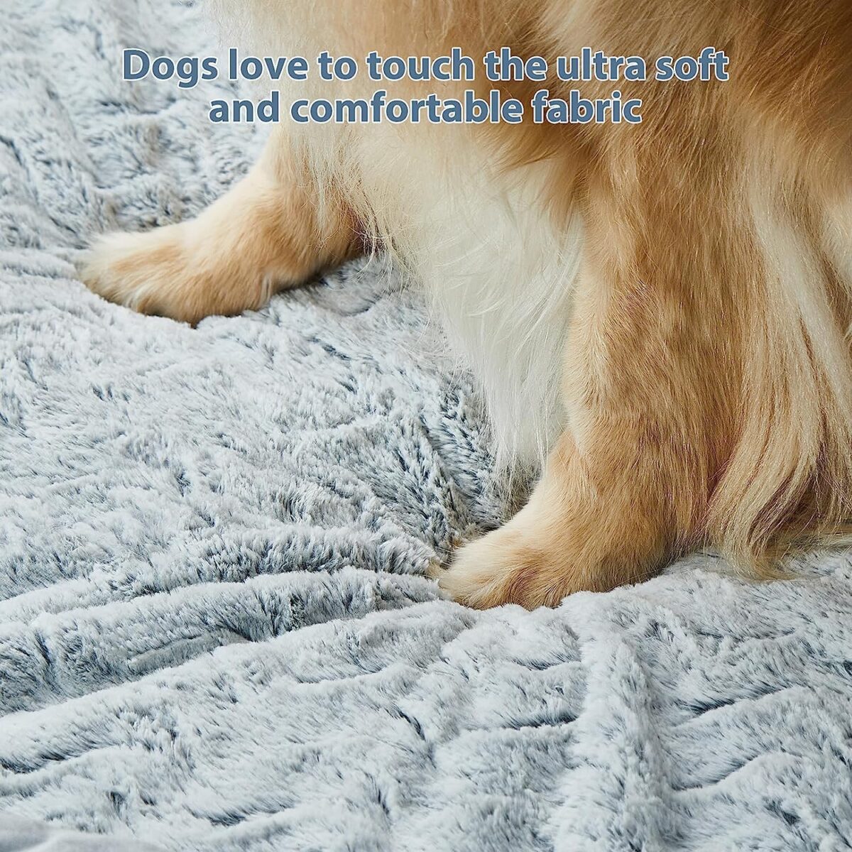 WNPETHOME Giant Dog Bed, Washable Dog Couch with Removable Waterproof Cover, Orthopedic Large Pet Sofa Bed with Bolster Sides for Sleeping - Image 8