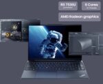 Lenovo ThinkPad E16 Business Laptop (16" FHD+ Display, AMD Ryzen 5 7530U(> Intel i7-1165G7), 16GB RAM, 512GB SSD) Fingerprint, Backlit, 1080p Webcam, WiFi 6, Ethernet, Win 11 Pro w/ Copilot, Black - Image 3