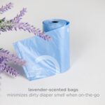 Ubbi On-the-Go Refill Bags, Lavender Scented, Value Pack of 36, Baby On The Go Diapering Essentials - Image 4