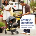 Graco Gomax Next Gen Travel System, Car Seat Stroller Combo, Rear Facing Infant Car Seat, Compact Stroller for Travel - Image 6