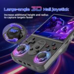 R36 PROMAX Retro Handheld Game Console,4.0 Inch Full-Lamination IPS Screen Retro Gaming Console,Linux System,Built-in 64GB Memory Retro Game Console,Portable Arcade Video Gaming Console - Image 7