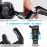 Rearview Mirror Phone Holder, 360° Rotatable and Retractable Car Phone Mount, Multifunctional Rear View Mirror Holder for All Cars, Adjustable Cell Phone Holder for All Smartphones - Image 4