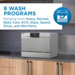 Danby DDW631SDB Countertop Dishwasher, Stainless Steel - Image 14