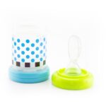 Sassy Baby Food Nurser – 4+ Months Set of 2- 4oz 100% Silicone Nipple and Spoon BPA-Free - Image 6