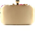 Lanpet Women Clutches Flower Evening Handbag Chain Strap Shoulder Bag - Image 3