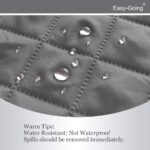 Easy-Going Reversible Couch Cover for 3 Cushion Couch Sofa Cover for Dogs Water Resistant Furniture Protector Cover with Foam Sticks Elastic Straps for Pet Cat (Sofa, Gray/Light Gray) - Image 5