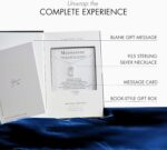 HOPE LOVE SHINE New Beginnings Rainbow Moonstone Sterling Silver Necklace for Women - Image 5