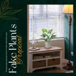 2pcs Fake Plants 16" Faux Plants Artificial Tropical Plants Indoor for Home Office Desk Kitchen Bathroom Table Shelf Decor - Image 5