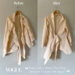 Nori Press Travel Steam Iron - Handheld Iron With Optional Steam Feature - No Ironing Board Required - Easy to Use w/ 6 Fabric Settings - Removes Wrinkles - User Manual Included -White - Image 5