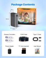 AR Motion Gaming Console for Kids & Families - Plug & Play Video Game System for Indoor Physical Play & Interactive Family Fun. Great for Gifts, Game Nights, Parties, Playtime and Playdates - Image 11