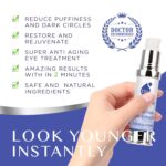 TEREZ & HONOR Anti-Aging Rapid Reduction Under-Eye Cream, Visibly and Instantly Reduces Wrinkles, Dark Circles and Eye Bags in 120 Seconds, Hydrates & Lifts Skin Rapid (0.34 fl.oz) - Image 3