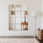 Ruomeng Home Gym Mirrors 12 Inch x 12Pcs Wall Mounted Mirror Glass Frameless Full Length Mirror Tiles for Home Gym, Bedroom, Door & Bathroom - Image 6