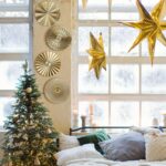 Hicarer 4 Pcs 12 Inch Metal Wall Art Decor Sunburst Hanging Metal Artwork Decor Wall Art Decorations for Home Living Room Office Gift for Christmas(Gold) - Image 5