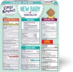Little Remedies New Baby Essentials Kit with Saline Nasal Spray, Diaper Rash Cream, Gas Relief Drops, Gripe Water & More, Safe for Newborns - Image 3
