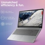 Lenovo 15.6" FHD Laptop Computers for Home Student Study, Intel Processor, 32GB DDR4 RAM, 1TB PCIe SSD, WiFi 6, Bluetooth 5.2, Type-C, HDMI, Webcam, Cloud Grey, Windows 11 Pro - Image 3