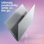 Lenovo 15.6" FHD Laptop Computers for Home Student Study, Intel Processor, 32GB DDR4 RAM, 1TB PCIe SSD, WiFi 6, Bluetooth 5.2, Type-C, HDMI, Webcam, Cloud Grey, Windows 11 Pro - Image 7