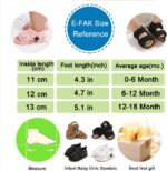 E-FAK Baby Boys Girls Summer Sandals Outdoor Beach Anti-Slip Rubber Soft Sole Newborn Toddler First Walker Shoes 0-18 Months - Image 6