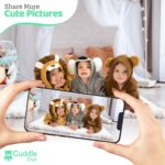 Cuddle Club Fleece Baby Bunting Bodysuit with Hood, Convertible Mittens & Booties, Car Seat Friendly, Soft & Warm, Easy Zip - Image 6