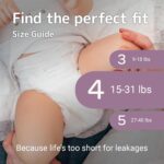 Bambo Nature Hypoallergenic Baby Diapers, Eco-Labelled Sustainable Diapers, Enhanced Leakage Protection, Totally Chlorine-free, Skin Friendly, and Super Absorbent - Size 4 (162 Count) - Image 8