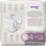 Bambo Nature Hypoallergenic Baby Diapers, Eco-Labelled Sustainable Diapers, Enhanced Leakage Protection, Totally Chlorine-free, Skin Friendly, and Super Absorbent - Size 4 (162 Count) - Image 10