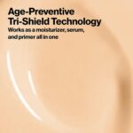 Revlon Liquid Foundation, Age Defying 3XFace Makeup, Anti-Aging and Firming Formula, SPF 30, Longwear Medium Buildable Coverage with Natural Finish, 050 Honey Beige, 1 Fl Oz - Image 6