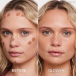 Saie Dew Bronze - Hydrating Liquid Bronzer Stick For a Sun Kissed Glow - Liquid Contour Stick Infused with Nourishing Skin Care Ingredients - Sculpted Face Makeup Essential - Sand (0.4 oz) - Image 3