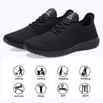 VAMJAM Men's Running Shoes Ultra Lightweight Breathable Walking Shoes Non Slip Athletic Fashion Sneakers Mesh Workout Casual Sports Shoes - Image 5