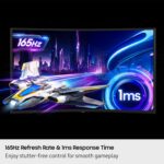 Samsung 37” Odyssey G7 (G75F) 4K UHD Resolution, 165Hz, Curved Gaming Monitor, 1ms Response Time (GtG), VESA DisplayHDR™ 600, AMD FreeSync™ Premium Pro, LS37FG75DENXZA, 2025 - Image 7