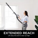 Shark UV730 Navigator Lift-Away Upright Vacuum, PowerFins HairPro Self-Cleaning Brushroll, HEPA Filter with Anti-Allergen Technology, LED Headlights, Swivel Steering, Gray (Renewed) - Image 6