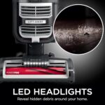 Shark UV730 Navigator Lift-Away Upright Vacuum, PowerFins HairPro Self-Cleaning Brushroll, HEPA Filter with Anti-Allergen Technology, LED Headlights, Swivel Steering, Gray (Renewed) - Image 8